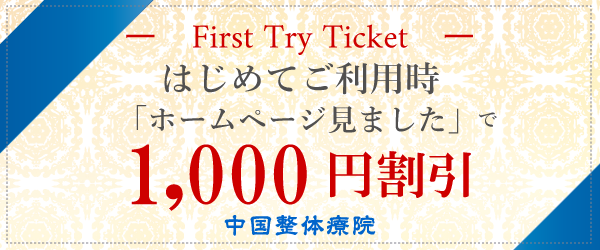 お試し割引チケット